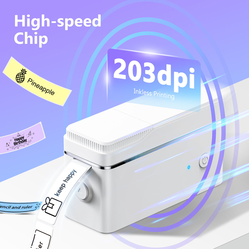 Label Maker with Wireless, P31 Label Maker, P31S Mini Wireless Thermal Printer - product gallery image 3