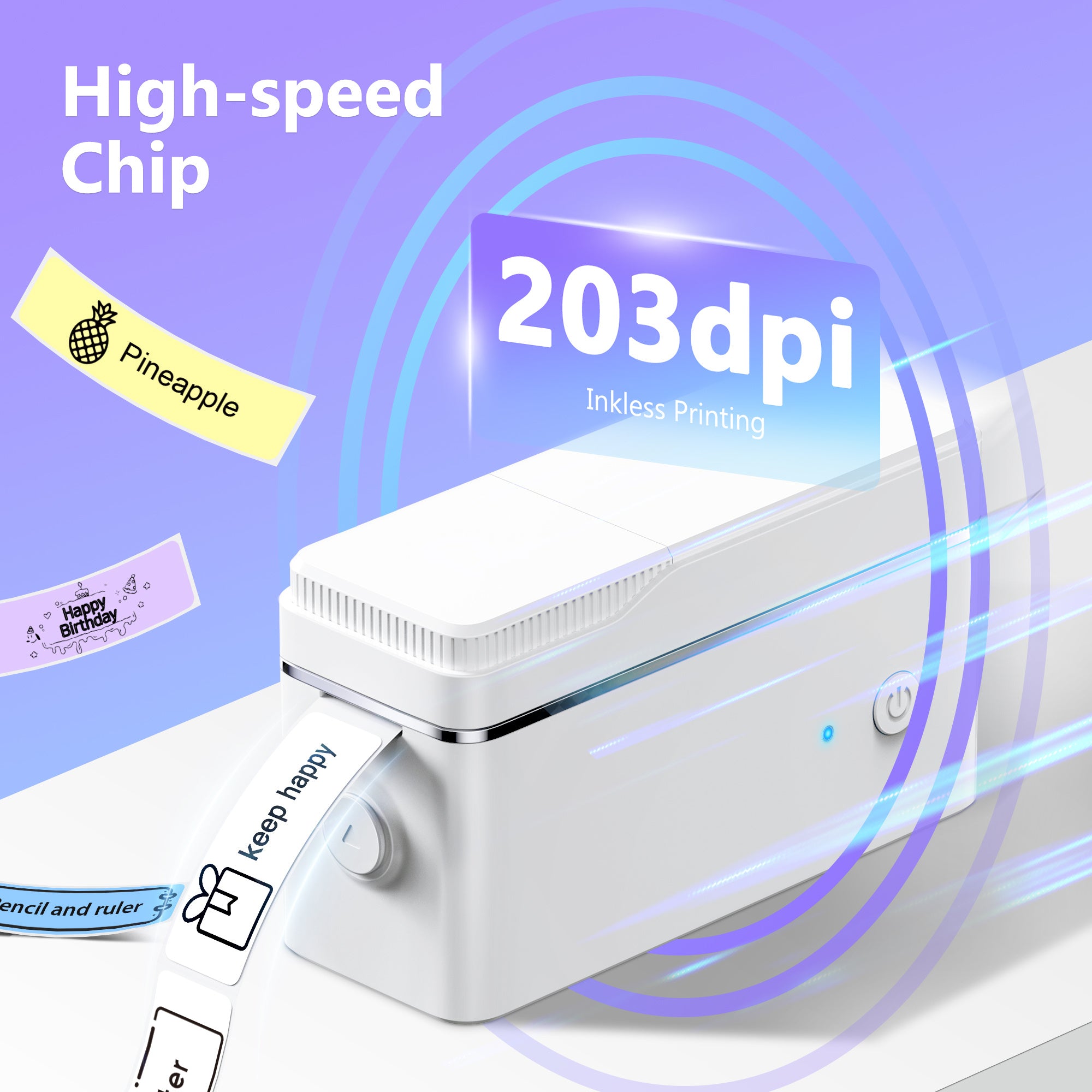 Label Maker with Wireless, P31 Label Maker, P31S Mini Wireless Thermal Printer - product gallery image 3
