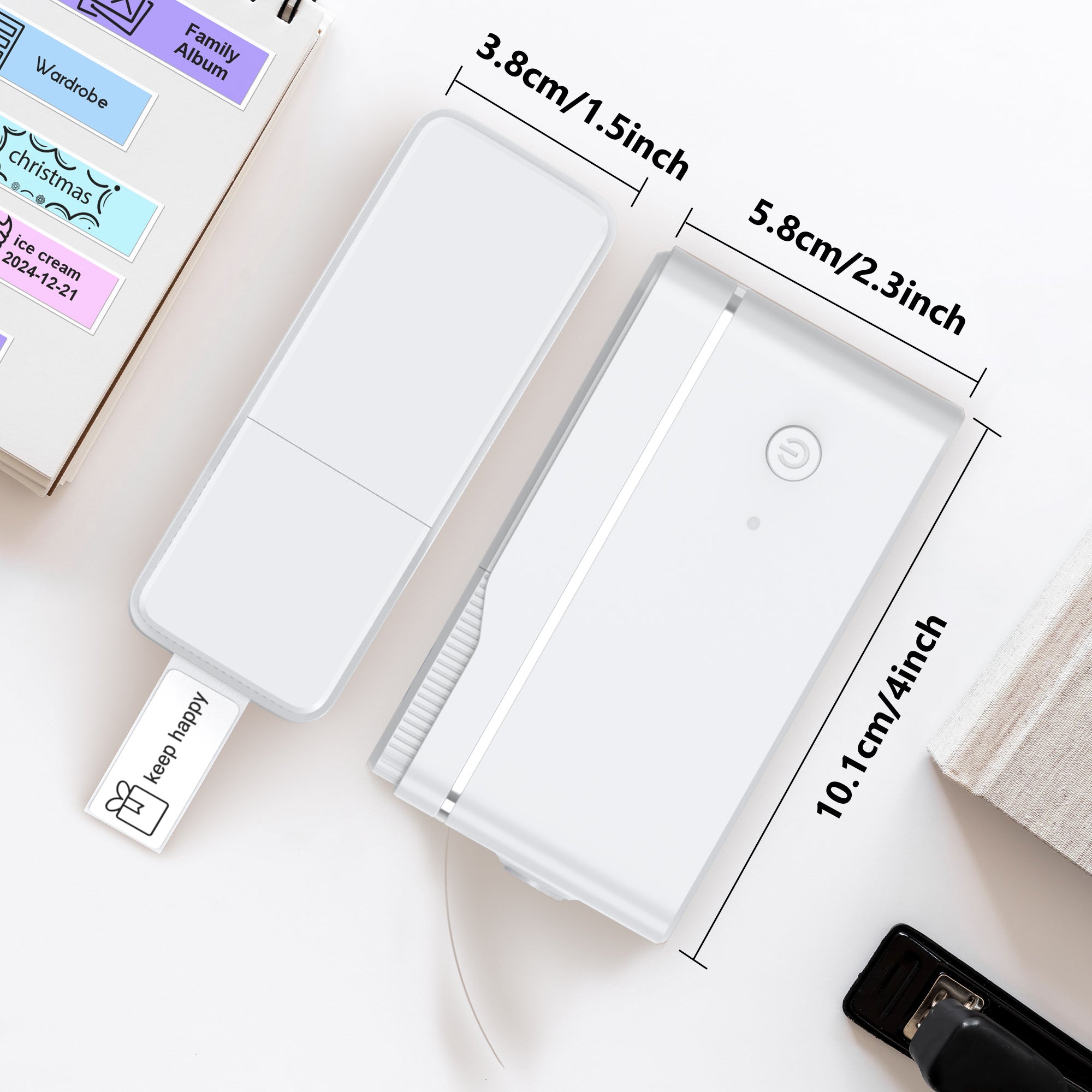 Label Maker with Wireless, P31 Label Maker, P31S Mini Wireless Thermal Printer - product gallery image 4