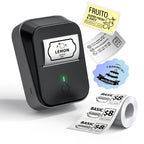 Label Printer Portable Thermal PM260B Bluetooth Wireless with Rechargeable - Black option