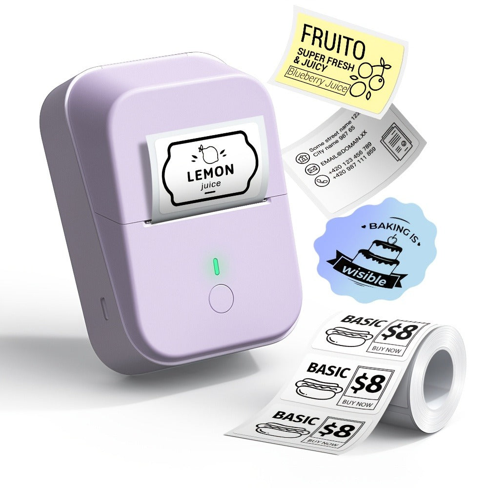 Label Printer Portable Thermal PM260B Bluetooth Wireless with Rechargeable - product gallery image 7