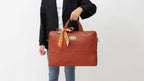 Laptop Bag with Leather, 15.6/16in, Women's 15.6 Inch Tote PU Leather - product gallery image 12