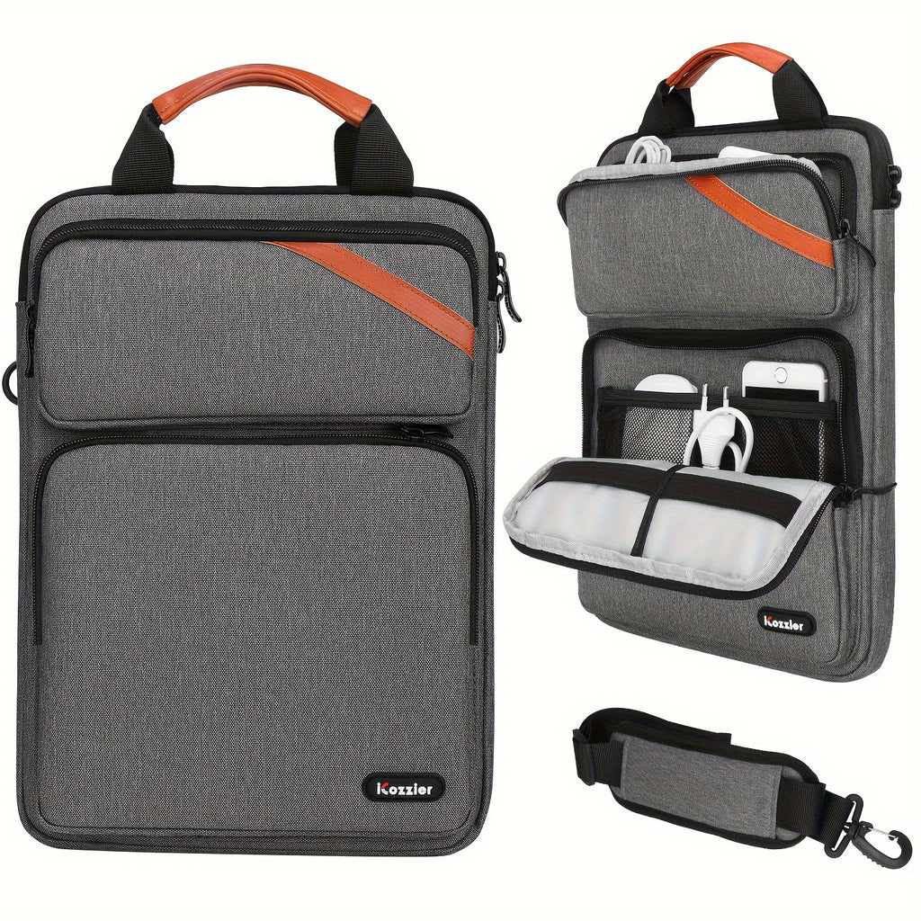 Laptop Bag with Space-Saving, Inch Vertical Sleeve Shoulder Strap Slim - product gallery image 5