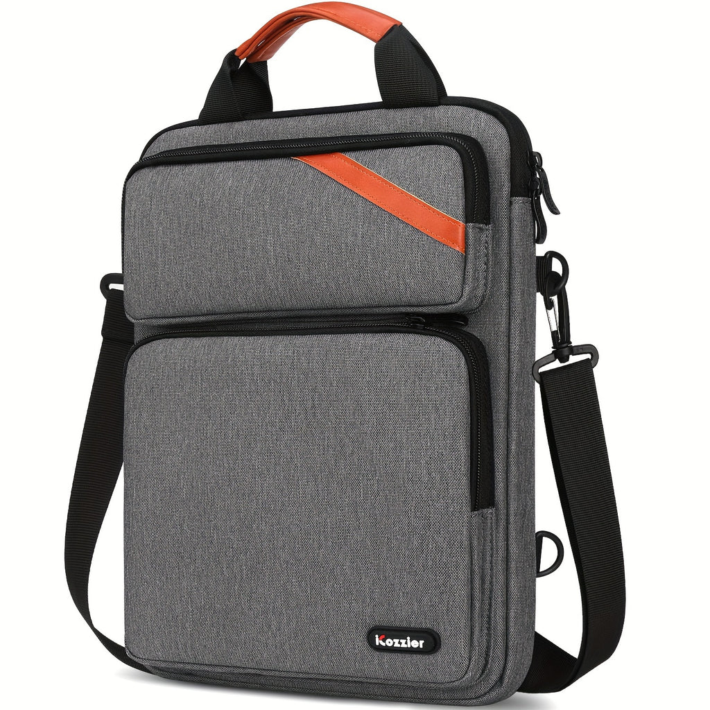Laptop Bag with Space-Saving, Inch Vertical Sleeve Shoulder Strap Slim - Grey option