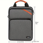 Laptop Bag with Space-Saving, Inch Vertical Sleeve Shoulder Strap Slim