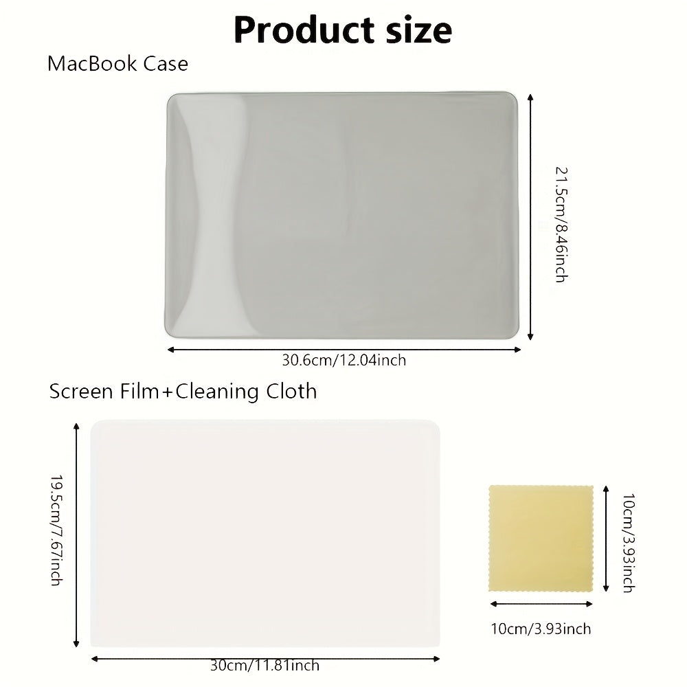 Laptop Case with MacBook Air Inch 3-in-1 Grey Protective - product gallery image 2