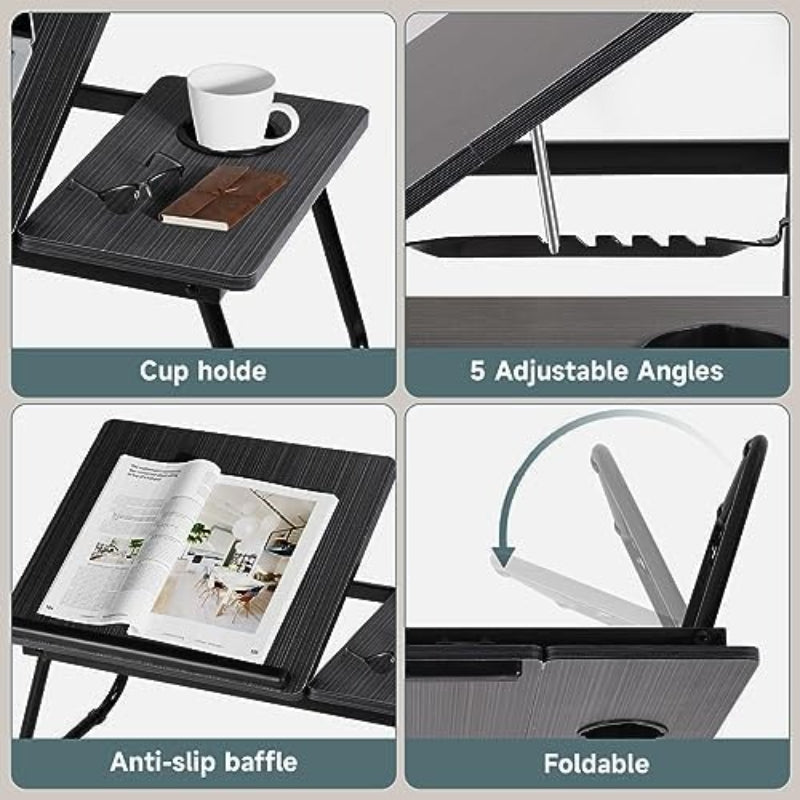 Laptop Desk with Adjustable Bed Five-Colour Split Top - product gallery image 34