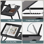 Laptop Desk with Adjustable Bed Five-Colour Split Top - product gallery image 34