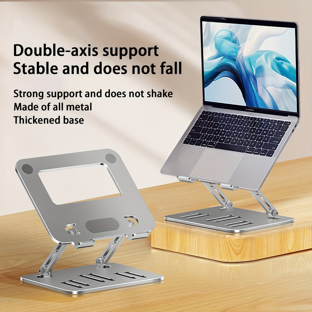 Laptop Stand with Foldable, Adjustable Height, Carbon Steel
