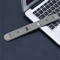 Laptop Stand with Foldable, Adjustable Height for home offices - Grey option