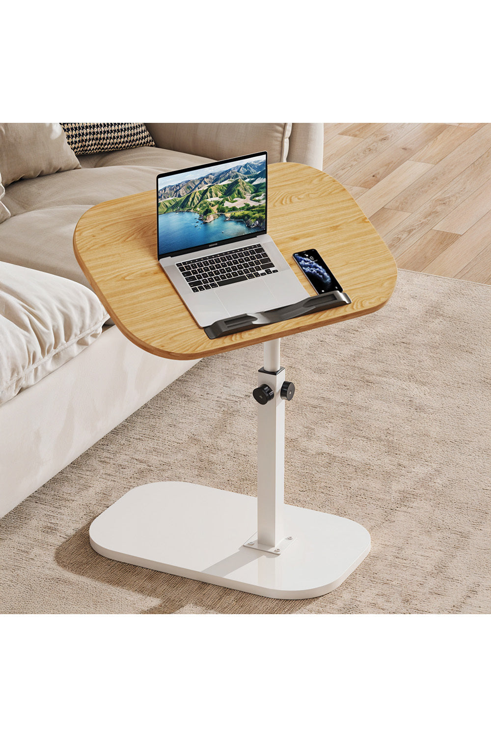 Laptop Tables & Desk with Adjustable Height, Wood for living rooms - product gallery image 23