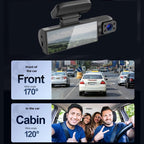 Latest Dual-Lens Car Dash Cam with 32GB, Dual-Lens 1080P Front In-Car Recording - product gallery image 6