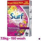 Laundry Detergent with 7.5kg, Surf Professional Tropical Lily & Ylang 1x7.5kg