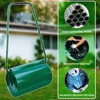Lawn Roller with Wheels, Garden Heavy Duty Steel Water or - product gallery image 8