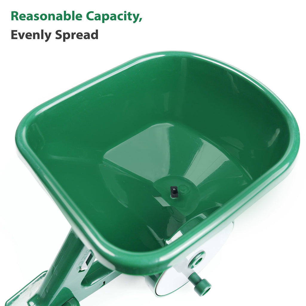 Lawn Spreader with 3 L, Hand Rotary Litre Adjustable Grass Seed - product gallery image 14