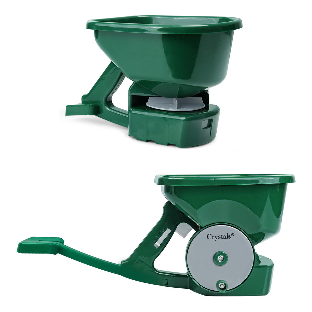 Lawn Spreader with 3 L, Hand Rotary Litre Adjustable Grass Seed
