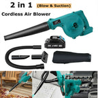 Leaf Blower with Cordless Vacuum 2-in-1 Battery Lightweight - product gallery image 2