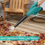 Leaf Blower with Cordless Vacuum 2-in-1 Battery Lightweight - product gallery image 4