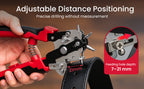 Leather Hole Punch with Non-Slip, 4.5mm, Pliers Heavy Duty Rotary 2-4.5mm Belt - product gallery image 8