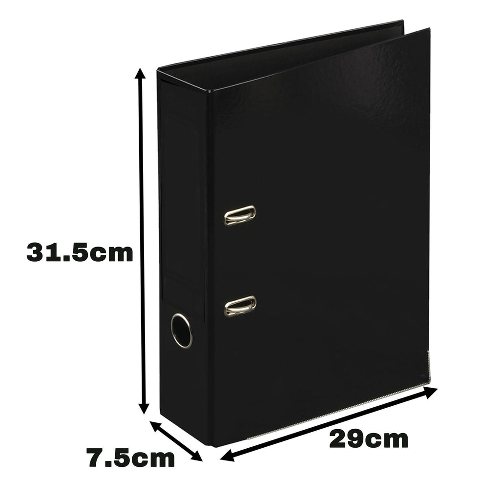 Lever Arch File with 10 Pack, A4 Files Colourful Binder Folders Office - product gallery image 3