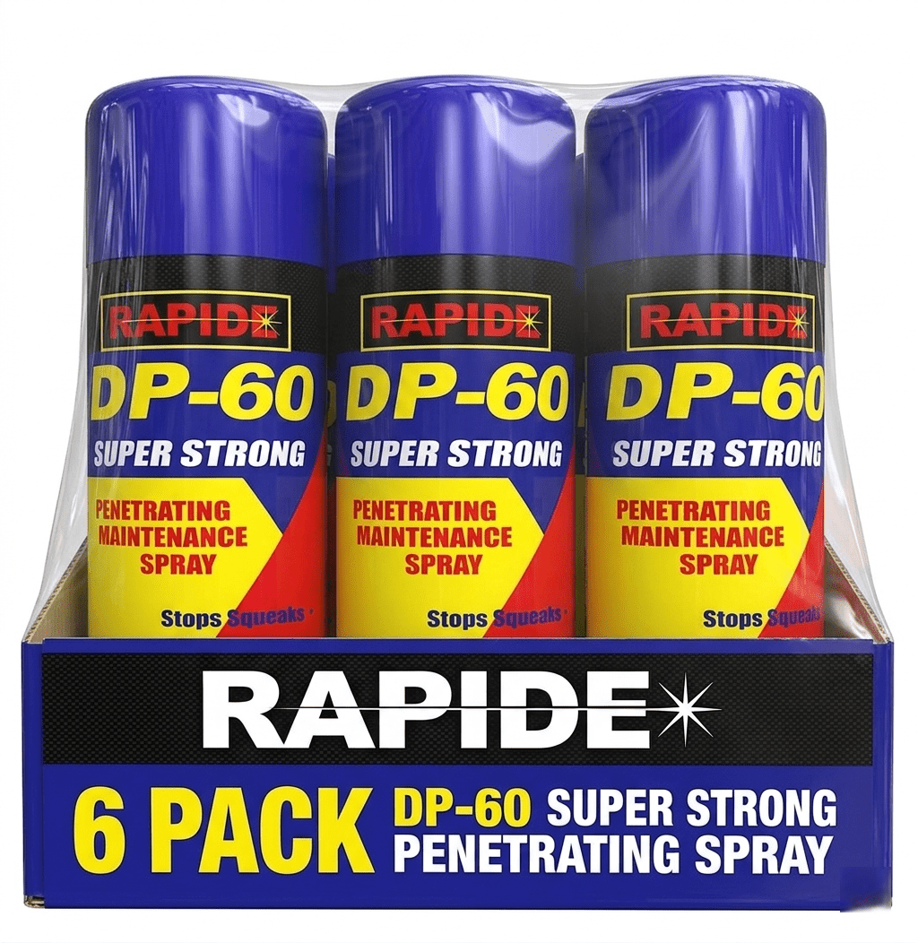 Lubricating Oil with Metal, 6, Rapide DP60 Multi-Purpose 6x250ml Rust - product gallery image 6