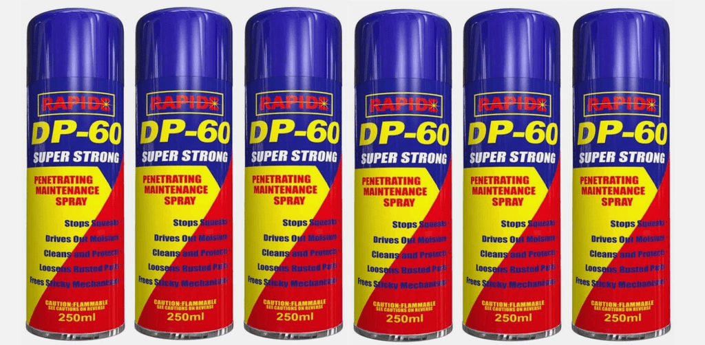 Lubricating Oil with Metal, 6, Rapide DP60 Multi-Purpose 6x250ml Rust - product gallery image 7