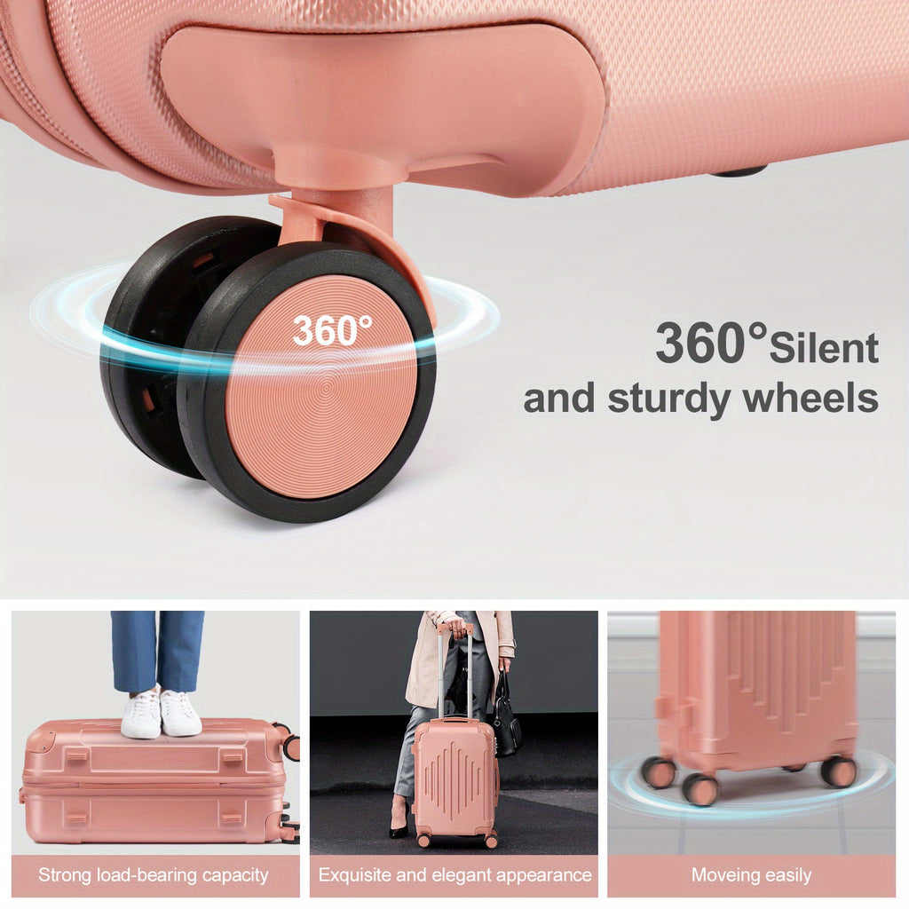 Luggage Set with Spinner Wheels, 3-Piece Hard Shell Inch Spinner Wheels - product gallery image 6