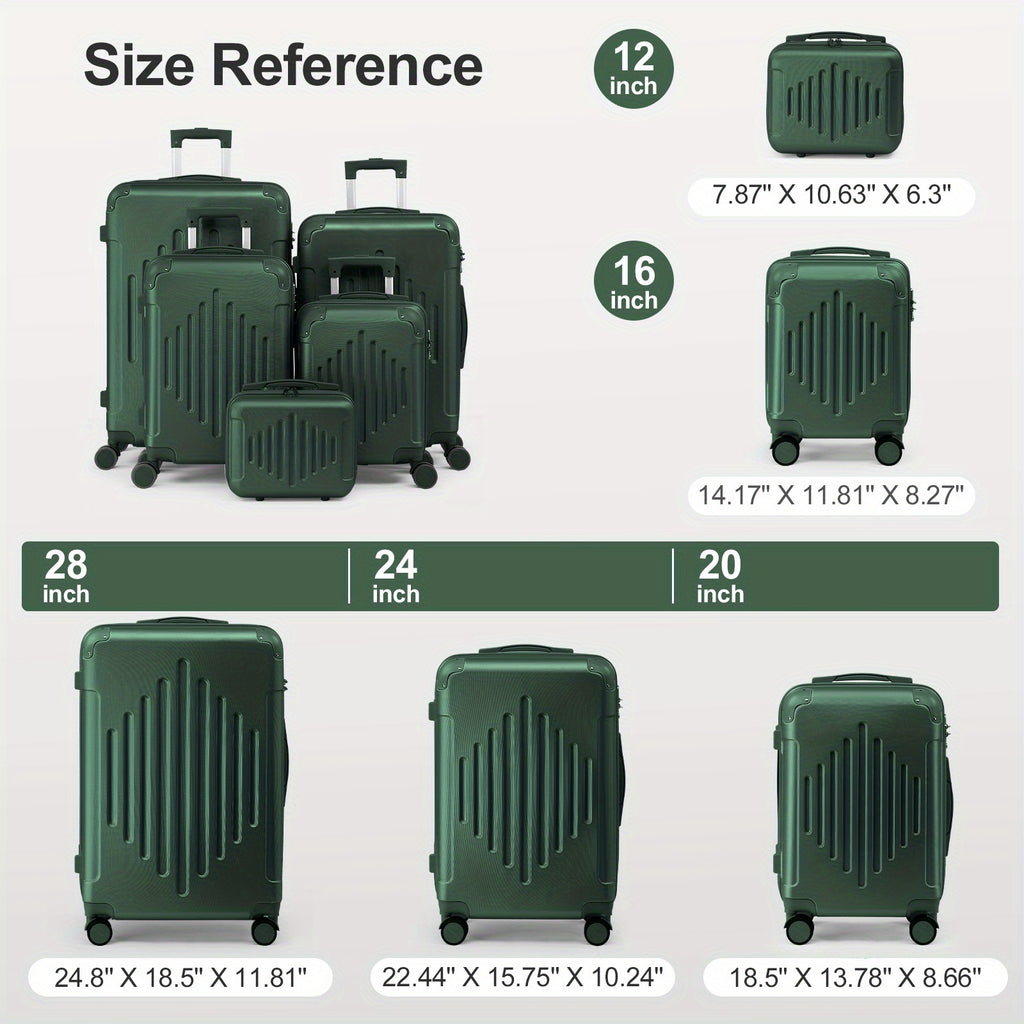 Luggage Set with Spinner Wheels, 4 Piece for travel - product gallery image 3