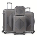 Luggage Set with Spinner Wheels, 4 Piece for travel - Grey option