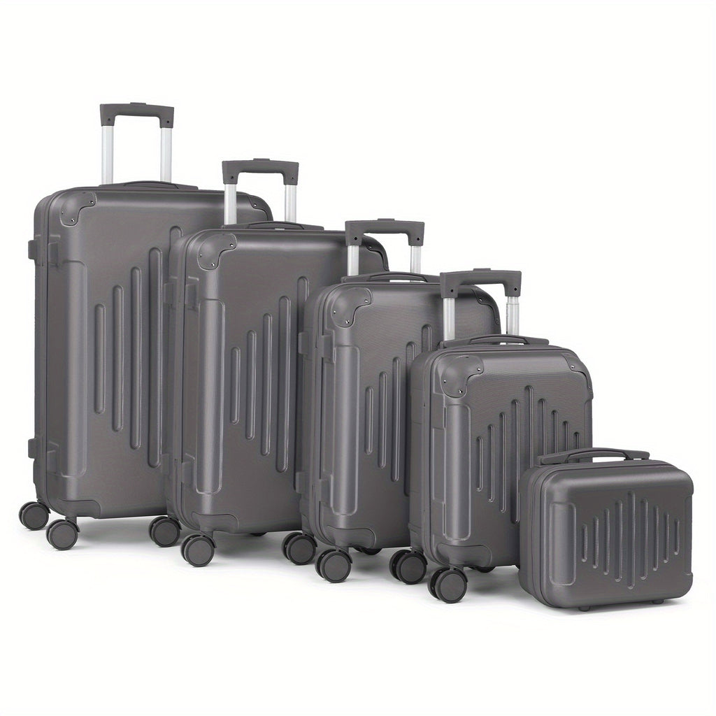 Luggage Set with Spinner Wheels, 5-Piece Hard Shell Inch Spinner Wheels - product gallery image 2