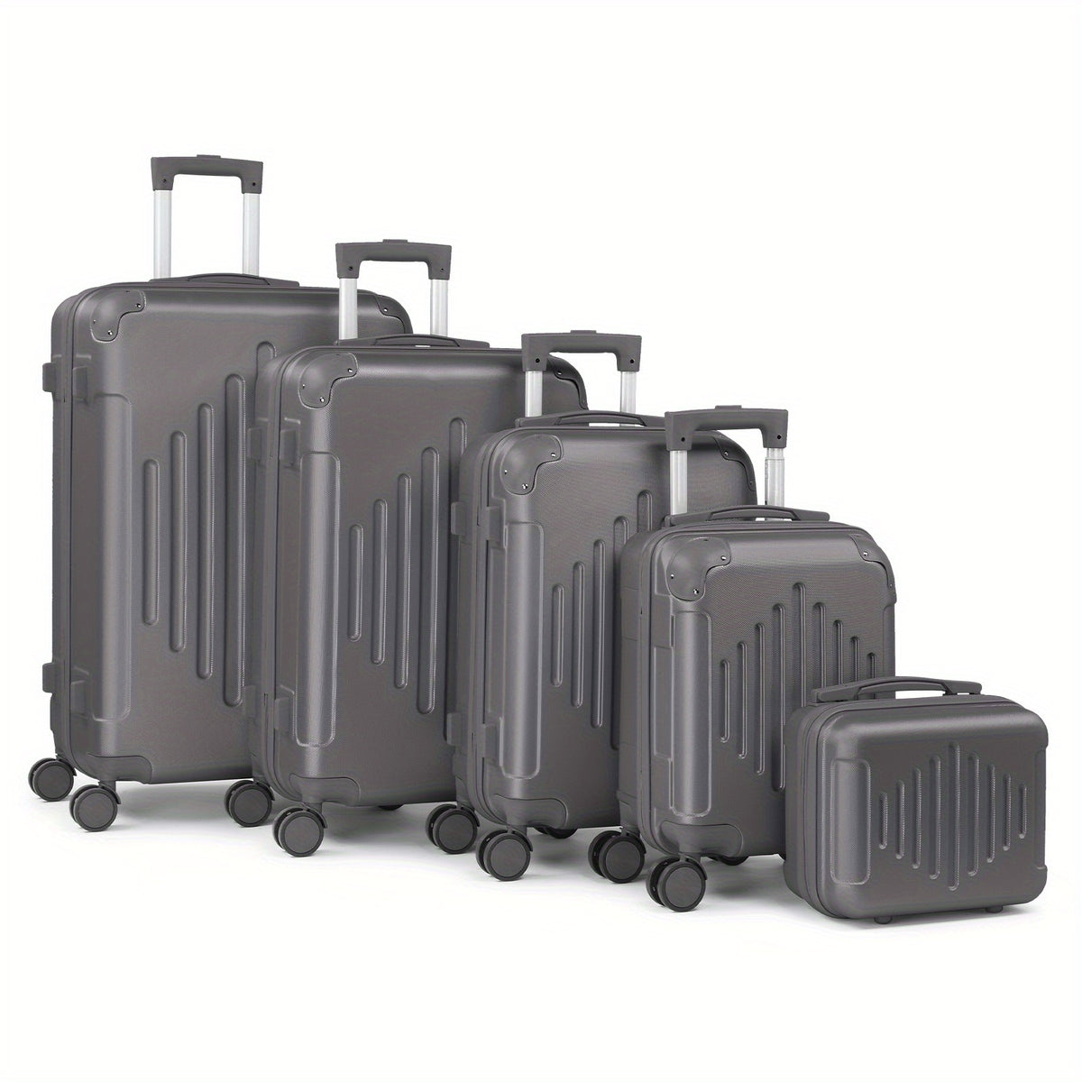 Luggage Set with Spinner Wheels, 5-Piece Hard Shell Inch Spinner Wheels - product gallery image 2