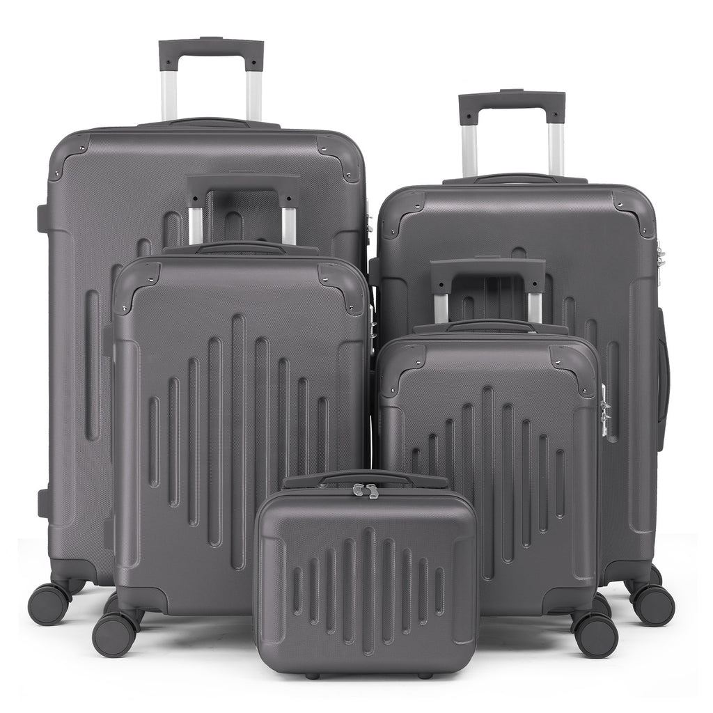 Luggage Set with Spinner Wheels, 5-Piece Hard Shell Inch Spinner Wheels - product gallery image 4