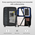 Luggage Set with Spinner Wheels, 5-Piece Hard Shell Inch Spinner Wheels - product gallery image 7