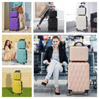 Luggage Set with Spinner Wheels, Telescopic Handle, Wheels - product gallery image 14