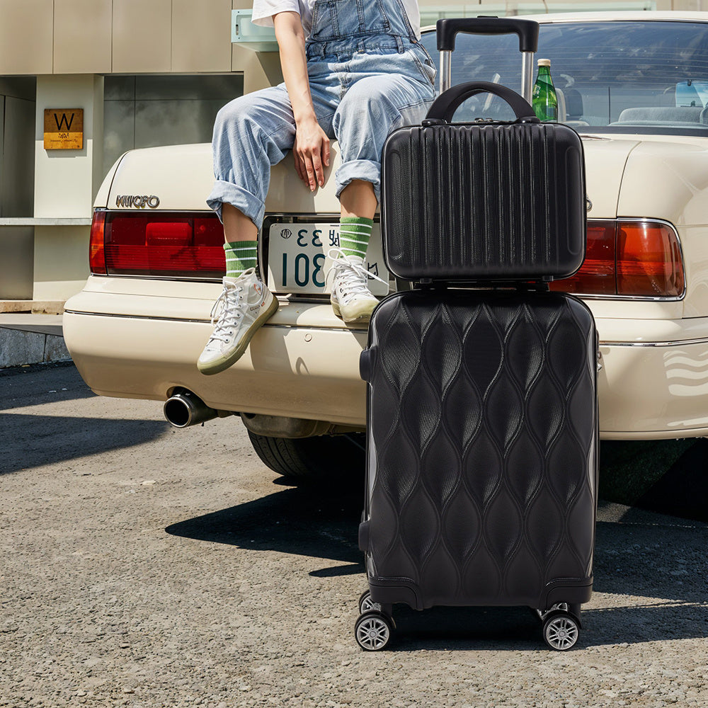 Luggage Set with Spinner Wheels, Telescopic Handle, Wheels - product gallery image 2