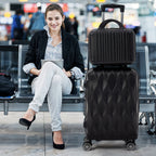 Luggage Set with Spinner Wheels, Telescopic Handle, Wheels - product gallery image 3