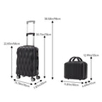 Luggage Set with Spinner Wheels, Telescopic Handle, Wheels - product gallery image 4