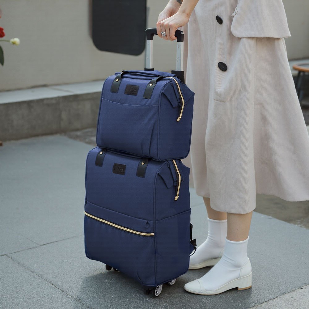 Luggage Set with Spinner Wheels, Telescopic Handle, Wheels, 2 Piece - product gallery image 11