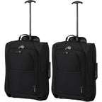 Luggage Set with Wheels, 55cm, Cabin Suitcase of Cities 21"/55cm Lightweight