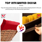 Lumbar Support Cushion with 10cm, 1PC, 160*50*8cm, 1PC solid long thickened (only mat) - product gallery image 18