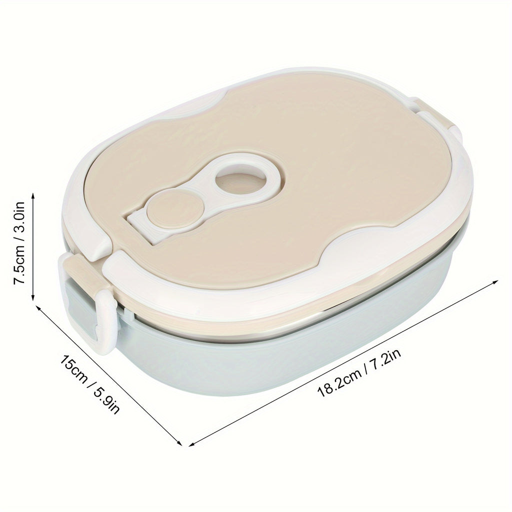 Lunch Boxes & Food Flask with Leakproof, Stainless Steel, 304 Stainless Steel + PP - product gallery image 4