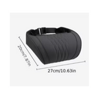Luxury Car Neck Pillow with Nappa Headrest, Support Comfortable - product gallery image 4