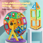 Magnetic Building Block with 118 Pieces, 118pcs for storage and organisation
