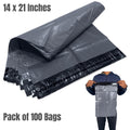 Mailing Bag with Self-Adhesive, Waterproof, Plastic, 100 Pack - 100 Pcs option