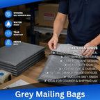 Mailing Bag with Self-Adhesive, Waterproof, Plastic, 100 Pack - product gallery image 2