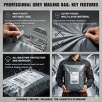 Mailing Bag with Self-Adhesive, Waterproof, Plastic, 100 Pack - product gallery image 5
