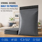 Mailing Bag with Self-Adhesive, Waterproof, Plastic, 100 Pack