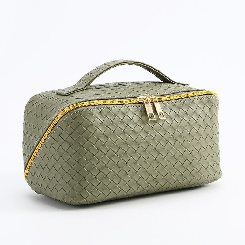 Makeup Bag with Waterproof, Large Capacity Waterproof Travel Women - Green option