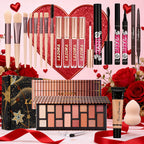Makeup Gift Set with 21pc Full Women Foundation 18-Colour Eyeshadow - product gallery image 4