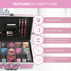 Makeup Gift Set with 82pcs, 1, Love Urban Beauty Hot Pink Vanity - product gallery image 2